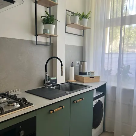 Quarto em Acomodações Particulares Zielono Mi Estetino